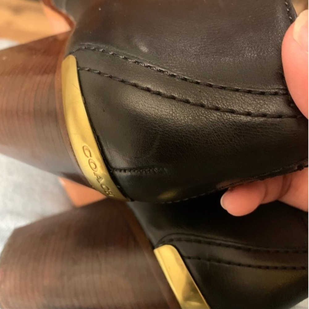 Coach | Hattie Leather Ankle Booties - Picture 9 of 10